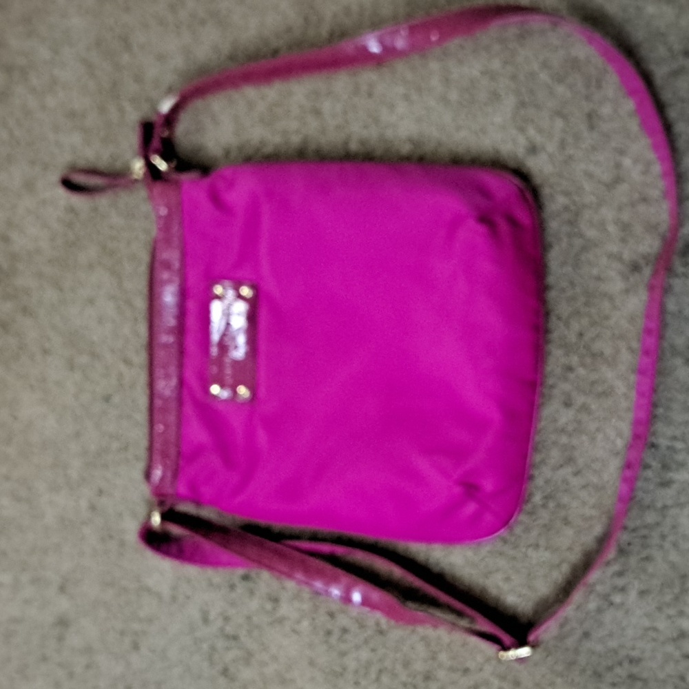 Cynthia Rowley New York Pink Nylon Handbag--PARTS